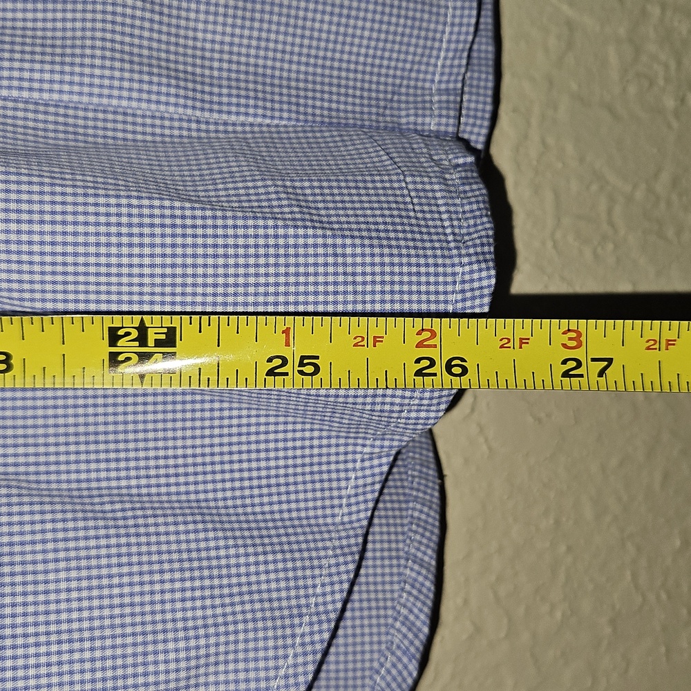 NWT-Roper Womens MEDIUM Light Blue Short Sleeve Shirt - Picture 8 of 13